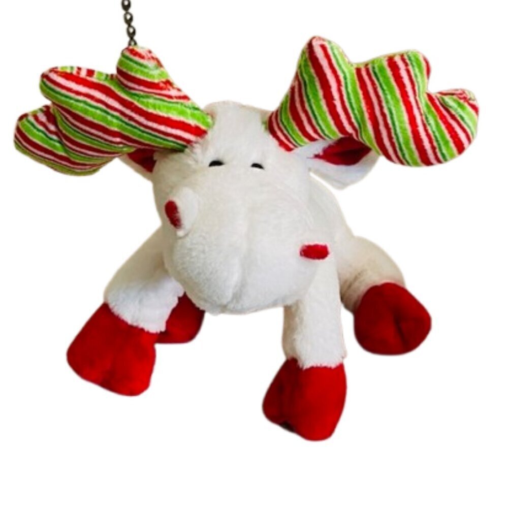 Webkinz Holiday Christmas Minty Moose Stuffed Plush No Code HM475